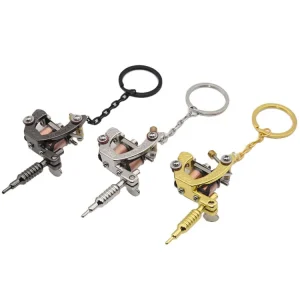 Mini Tattoo Machine Tattoo Jewelry Craft Jewelry Gift Creative Jewelry Tattoo Accessories Make up Keychain