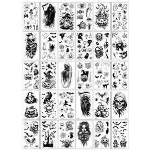 Mixed Styles Tiny Branch Tattoo Stickers That Look Real and Last Long