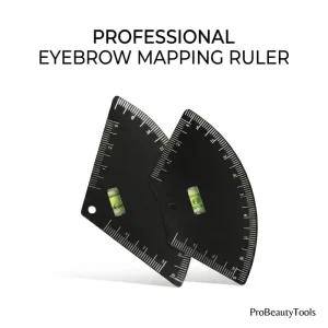 Model ES-2 Customized Stainless Steel Eyebrow Microblading Ruler for Permanent Makeup Accessories Easy Use