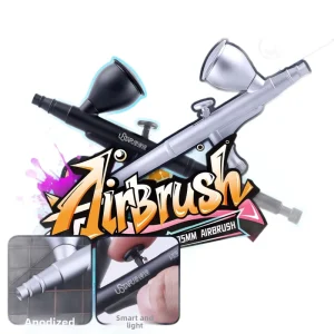 Model Tools Gundam A 003 Dual Action Airbrush 0.3mm Nozzle S 130 Upgraded Version 0.5L Tank 10mm Air Fitting