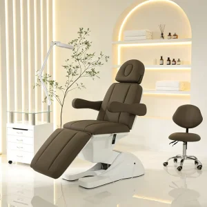 Modern 3 Motors Electric Beauty Salon Facial Spa Cosmetic Lash Bed Luxury Tilting Massage Table and Bed