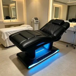 Modern 4-Motor Electrical Medical Examination Chair Massage Table for Facial Beauty Bed for Aesthetic Procedures Beauty Bed