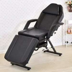 Modern Design Metal Adjustable Foldable Lash Beauty Massage Tables & Beds Facial Reclining Chairs for Spa Salon Use