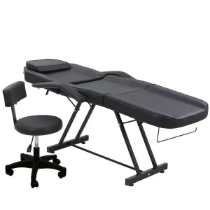 Modern Design Salon and Spa Shop Furniture Spa Bed Reclining Facial Eyelash Extension Bed for Beauty Tattoo Massage