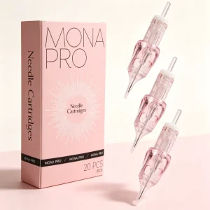 Mona Pro 3RL 0.25mm Tattoo Needles Standard Microblading Universal Nano Needle Cartridge for Hair restoration