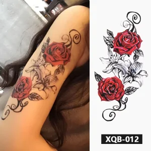 More Than 5000 Different Designs Sticker Tatoo Water Transfer Temporary Tattoo for Women