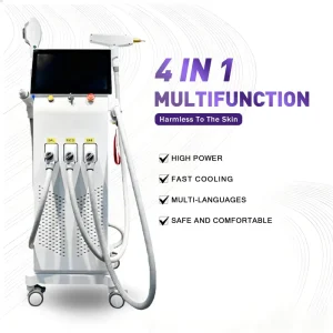 Multi Beauty Device Laser Diode Hair Removal ND YAG IPL RF Tattoo Removal Medical Painless Laser Beauty Equipment