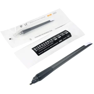 Multi Color Disposable Microblading Pen for Eyebrow 18U 0.18 Stainless Steel Needles Permanent Hand Tools