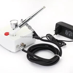 Multi Purpose Mini Airbrush Compressor Air Brush Nail Kit for Art Painting Tattoo Manicure Makeup Cake Decorating Nail Art