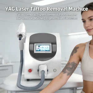 Multi Wave Q Switched Nd YAG Laser Beauty Machine 532 1064 1320nm Tattoo Eyeline Removal Pigment Purification Skin Rejuvenation