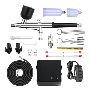 Multi-functional Electric Airbrush DC12V Airbrush Compressor for Painting, Spray Application, Nail Art, DIY, and Acrylic Spraying