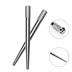 Multifunction Autoclave Universal Microblading Manual Holder Compatible for CF/Round/U Shape Blade for Semi Permanent Makeup