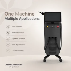 Multifunction Laser Machine Diode Hair Removal Picosecond Nd YAG Laser Tattoo Pigment Removal Aesthetic Equipment