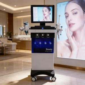Multifunctional 14 in 1 Skincare Facial Cleansing Beauty Machine Diamond Dermabrasion Pore Clean Oxygen Sprayer Skin Tightening