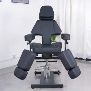 Multifunctional Black Tattoo Equipment Furniture Professional Massage Table Chair Electric Tattoo Bed