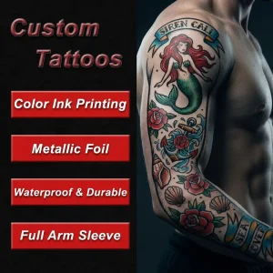 Music Festival Halloween Party Beach Vacation Role Playing Conference Daily Street Costume Styling Custom Tattoo Sticker