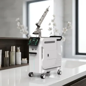 ND YAG Laser Vertical Beauty Device Picosecond Laser for Tattoo Removal Salon Home Use Machine