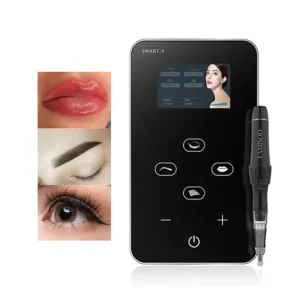 NJ-X6 Electric Permanent Makeup Machine Stainless Steel Universal Cartridge Semi-Disposable Lip CE Certified 8000-10000rpm