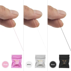 NO Liquid 10m White Eyebrow Mapping Thread High Pigmented Pre inked Tattoo String for All Skin Colors
