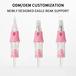 NUOJO Custom Permanent Makeup Cartridge Needle Factory Supporting Private Label Customization of PMU Needle Half wall Needle