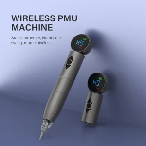 NUOJO ODM Electric Wireless PMU Permanent Makeup Machine Stainless Steel Universal Cartridge Needle 700mAh Battery CE Certified