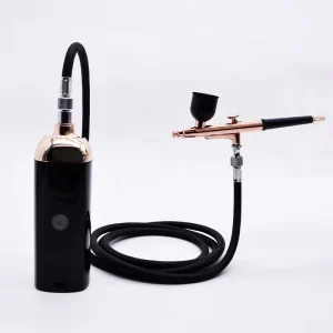 Nail Art Tattoo Craft Cake Nano Fog Mist Sprayer Air Brush Paint Spray Gun Air Compressor Kit