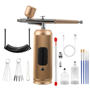 Nail Salon Portable Mini Airbrush Spray Gun Facial Airbrush Set for Makeup Nail Art