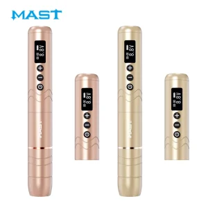 Nano 2 Stroke 2.7mm Permanent Makeup Microblading Machine Needles Tattoo Pen Wireless Double Battery