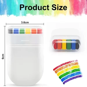 National Flag Three color Face Paint for European Cup Rainbow Stripes 10g Facial Graffiti Crayon Customizable Fans’ Color