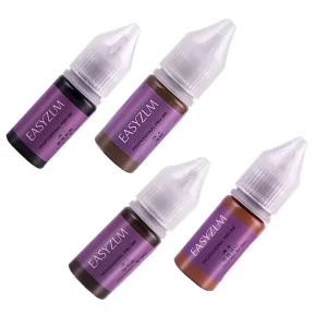 Natural Ingredients Semi Permanent Makeup Eyebrow Microblading Ombre Eyebrow Lip Blushing Tattoo Pigment Ink