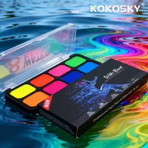 Natural Plant Body Painting Supplies Fusion Palette for Children’s Human Body Art Halloween Party Designs Face Body