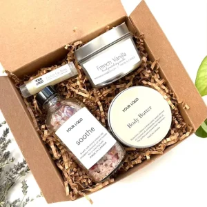 Natural Selfcare Gift Set Spa Bathing Kit for Women