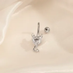 Navel Nail Body Piercing Jewelry Navel Ring Classic Navel Button Belly Diamond Jewelry Accessories