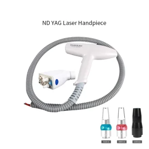 Nd YAG Laser Handle Accessory 532nm 1064nm 1320nm Interchangeable Tips Tattoo Removal Durable Spare Part Laser Head