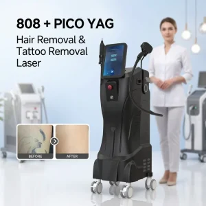 Nd Yag Laser Tattoo Removal Machine 808nm Diode Laser Hair Removal Laser Machine