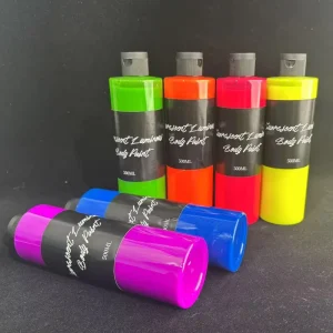 Neon Color for Kids for Neon Party Face Painting Glow in the Dark UV Light Body Paint Luminous Makeup Water Based