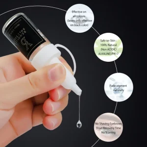 Neutral pH Tattoo Removal Solution Short Recovery Formula for Professional Permanent Makeup Artists