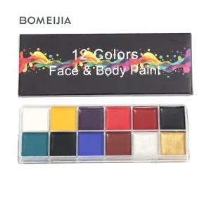 New 12 Colors Waterproof Oil Non-toxic Professional Face Body Paints Set for Perform Kids DIY Art Supplies