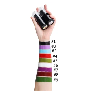 New Arrival Face Paint Makeup 9 Colors Cosmetics Waterproof Oil Paint Custom Private Label Makeup for Halloween