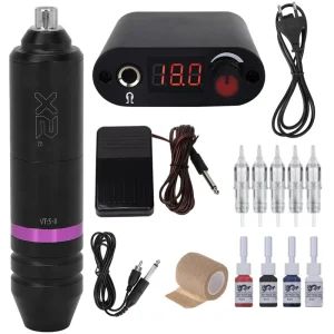 New Arrival Professional Complete Full Tattoo Machine Kit