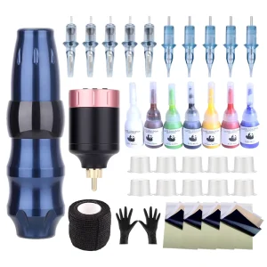 New Arrival Professional Complete Full Tattoo Machines Kit Tattoo Set