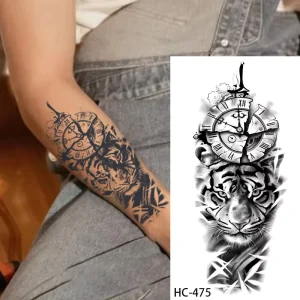 New Arrival Unique Body Art Waterproof Temporary Fake Tattoo Stickers 15 Days Tatouage Temporaire