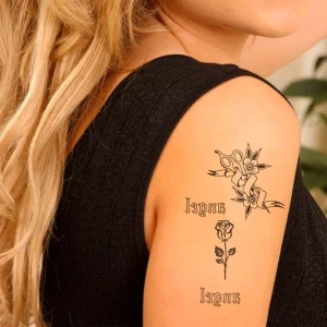 New Cartoon Tattoo Stickers Waterproof White Beauty Stickers for Face Sexy Temporary Tattoo for Children