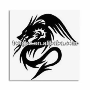 New Design Water Transfer Dragon Temporary Tattoo Sticker