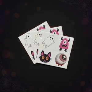 New Design Waterproof Children’s Halloween Temporary Tattoo Stickers Funny Party Party Tattoo Stickers