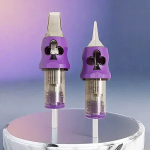 New Develop Viola Purple Tattoo Cartridge Needles 3RLT 20pcs Disposable Pack PC+304 Stainless Steel 100% EO Tattoo SMP
