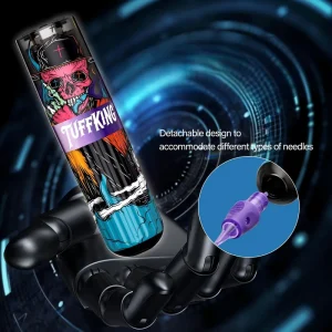 New Generation Custom High-Performance Rotary Tattoo Machine with Durable Plastic Structure and Permanent Cartridge Needles