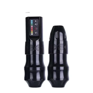 New High Quality Wireless Permanent Aluminum Alloy Tattoo Pen BLDC Motor 4mm Stroke Cartridge 2000mAh Battery