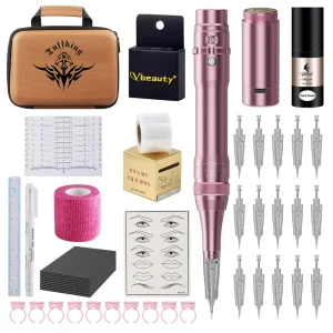 New P.M.U Machine Kits Wireless Permanent Makeup Machine Kit Tattoo Pen Microblading Machine Micropigmentation P.M.U Device