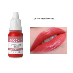 New Pure Liquid Permanent Makeup Pigment for Both Pmu Machine and Microbalding Lip Blush Hair Stroke for Eyebrows